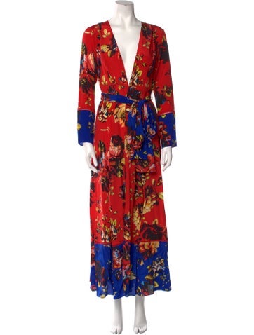 we are Leone Dresses Silk Long Dress XS