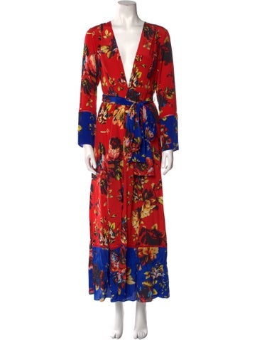 we are Leone Dresses Silk Long Dress M