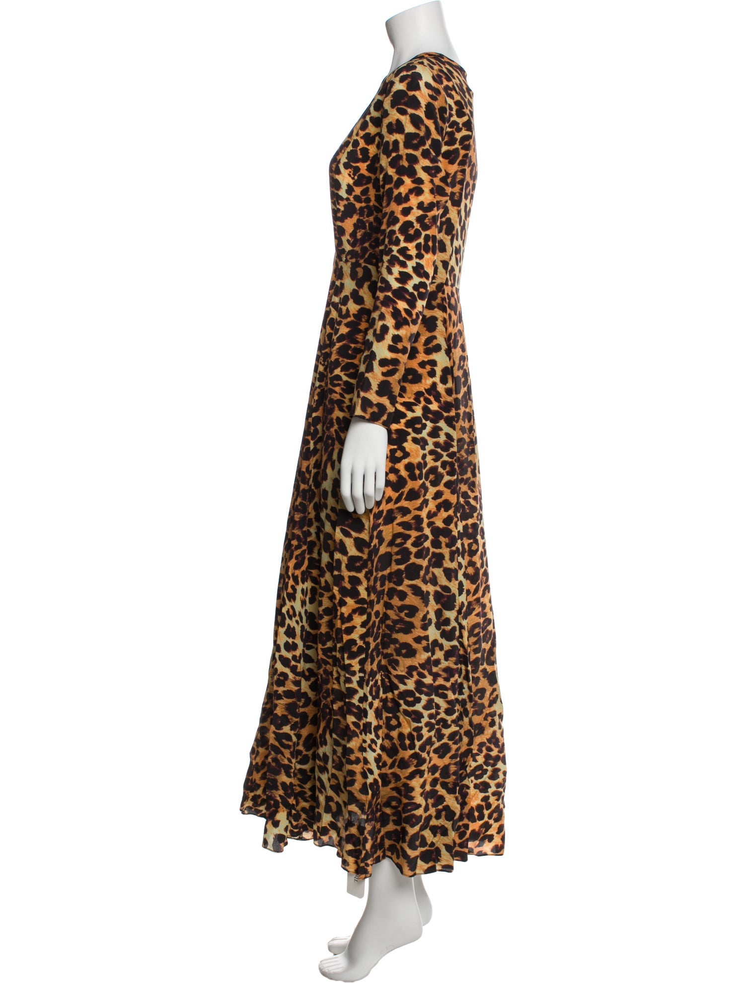 we are LEONE Silk Long Dress w/ Tags