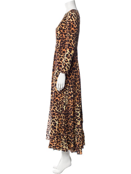 we are LEONE Silk Long Dress