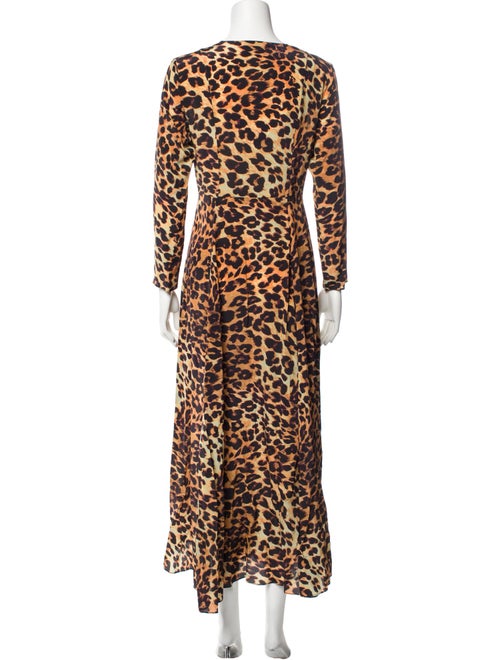 we are LEONE Silk Long Dress