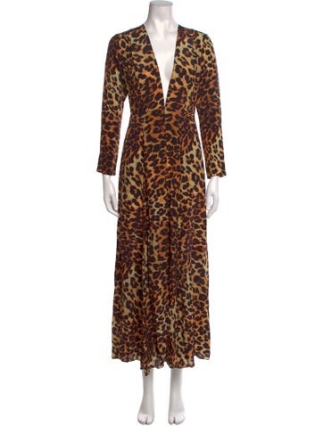 we are Leone Dresses Silk Long Dress XS