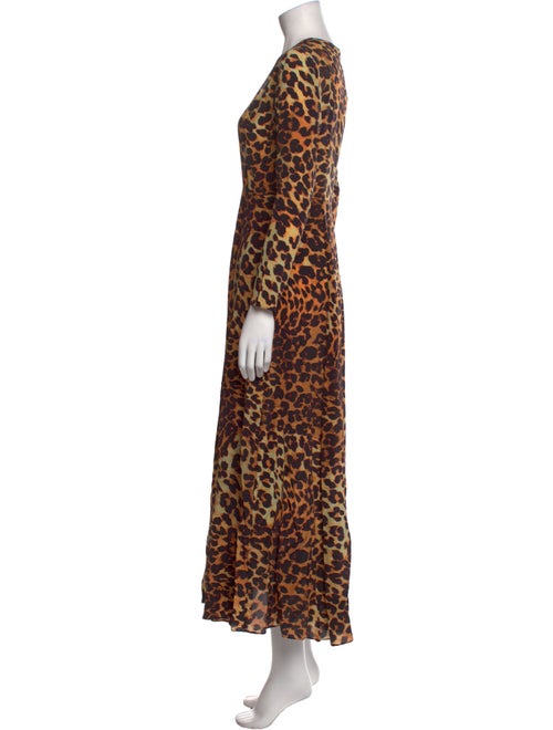 we are LEONE Silk Long Dress