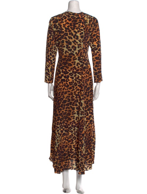 we are LEONE Silk Long Dress