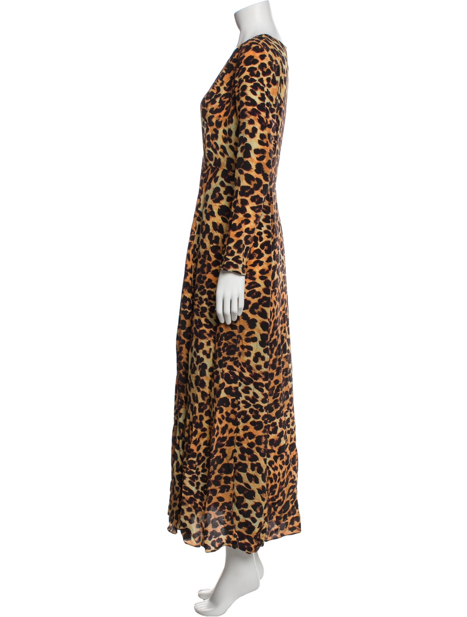 we are LEONE Silk Long Dress w/ Tags