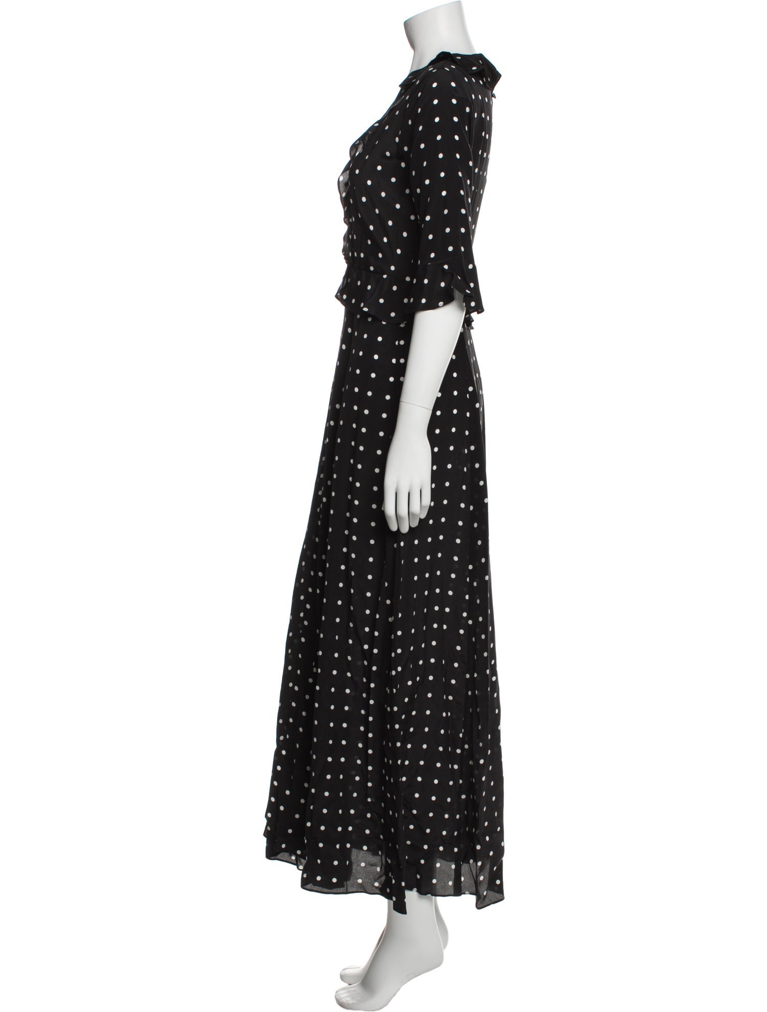 we are LEONE Silk Long Dress w/ Tags