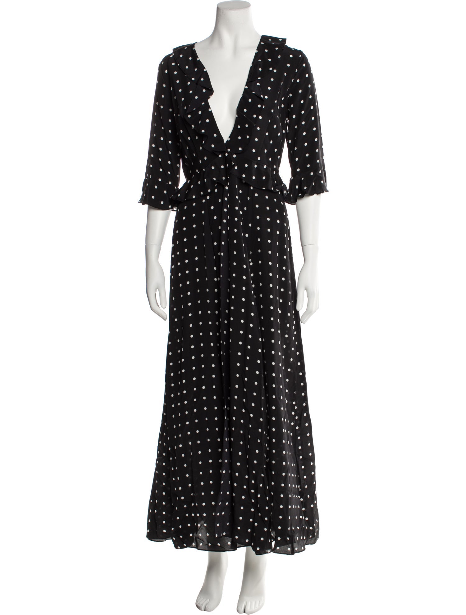 we are LEONE Silk Long Dress w/ Tags