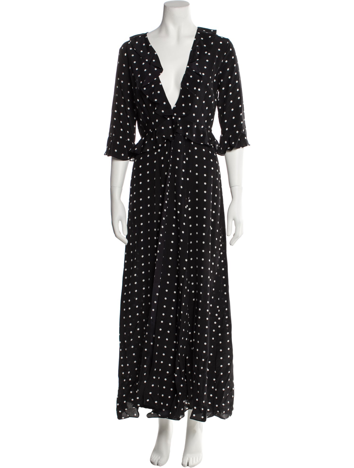 we are LEONE Silk Long Dress w/ Tags