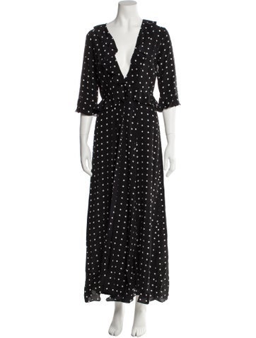 we are Leone Dresses Silk Long Dress S