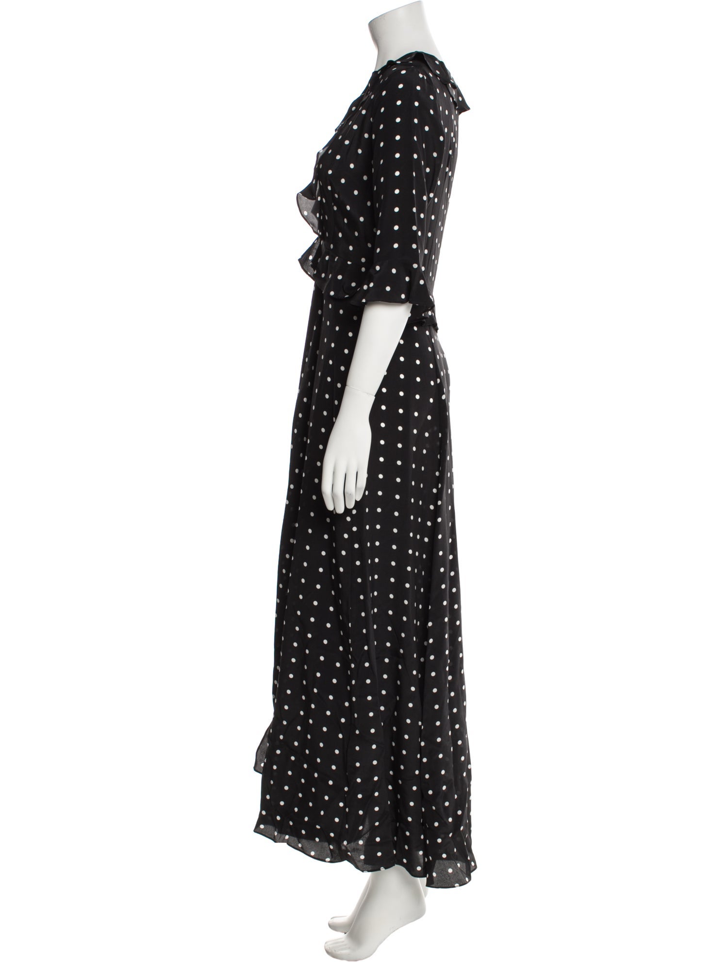 we are LEONE Silk Long Dress w/ Tags