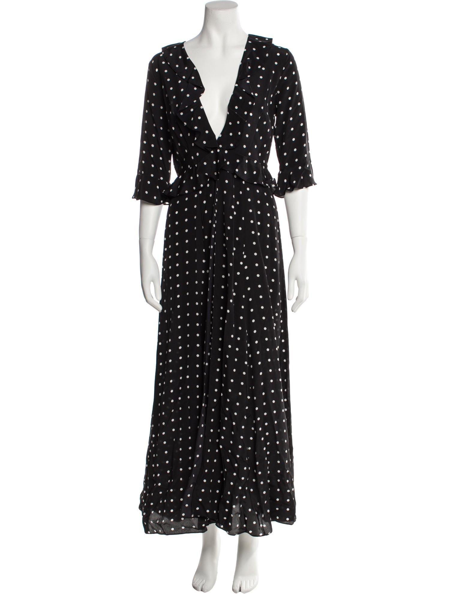 we are LEONE Silk Long Dress w/ Tags