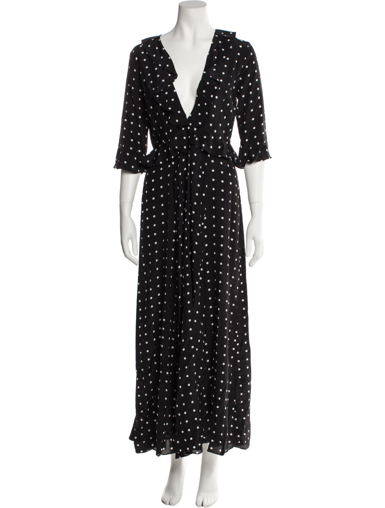 we are LEONE Silk Long Dress w/ Tags