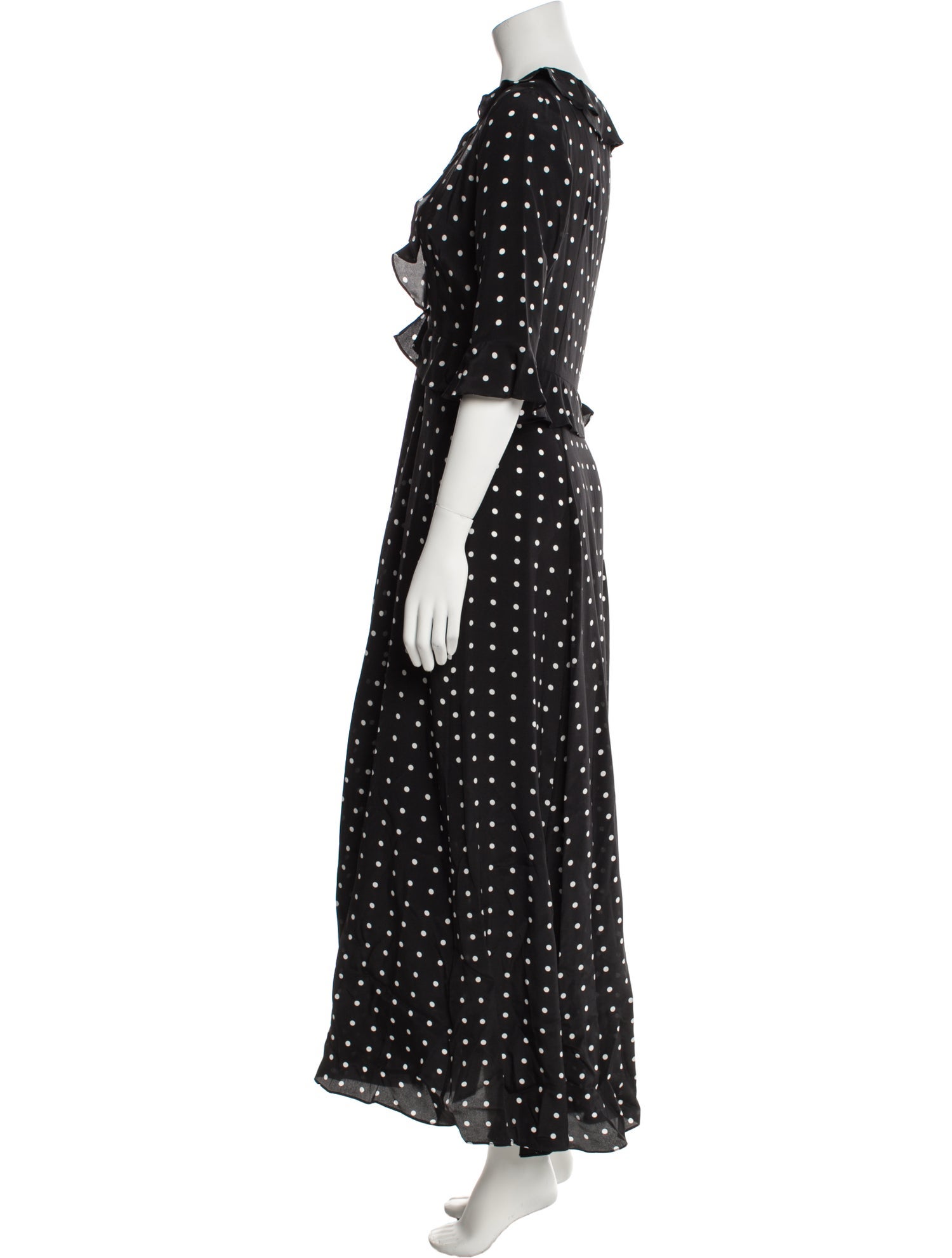 we are LEONE Silk Long Dress w/ Tags