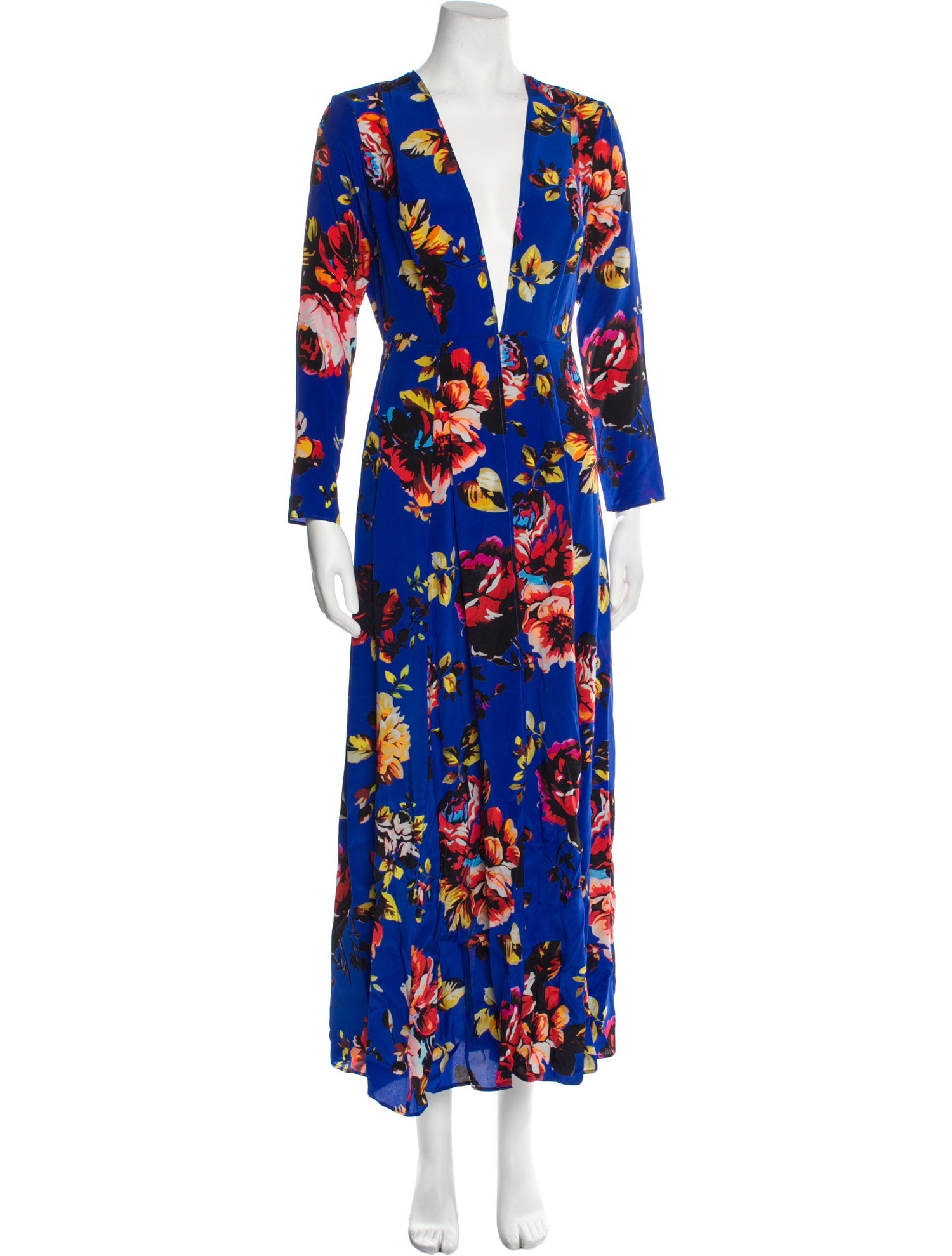 we are LEONE Silk Long Dress