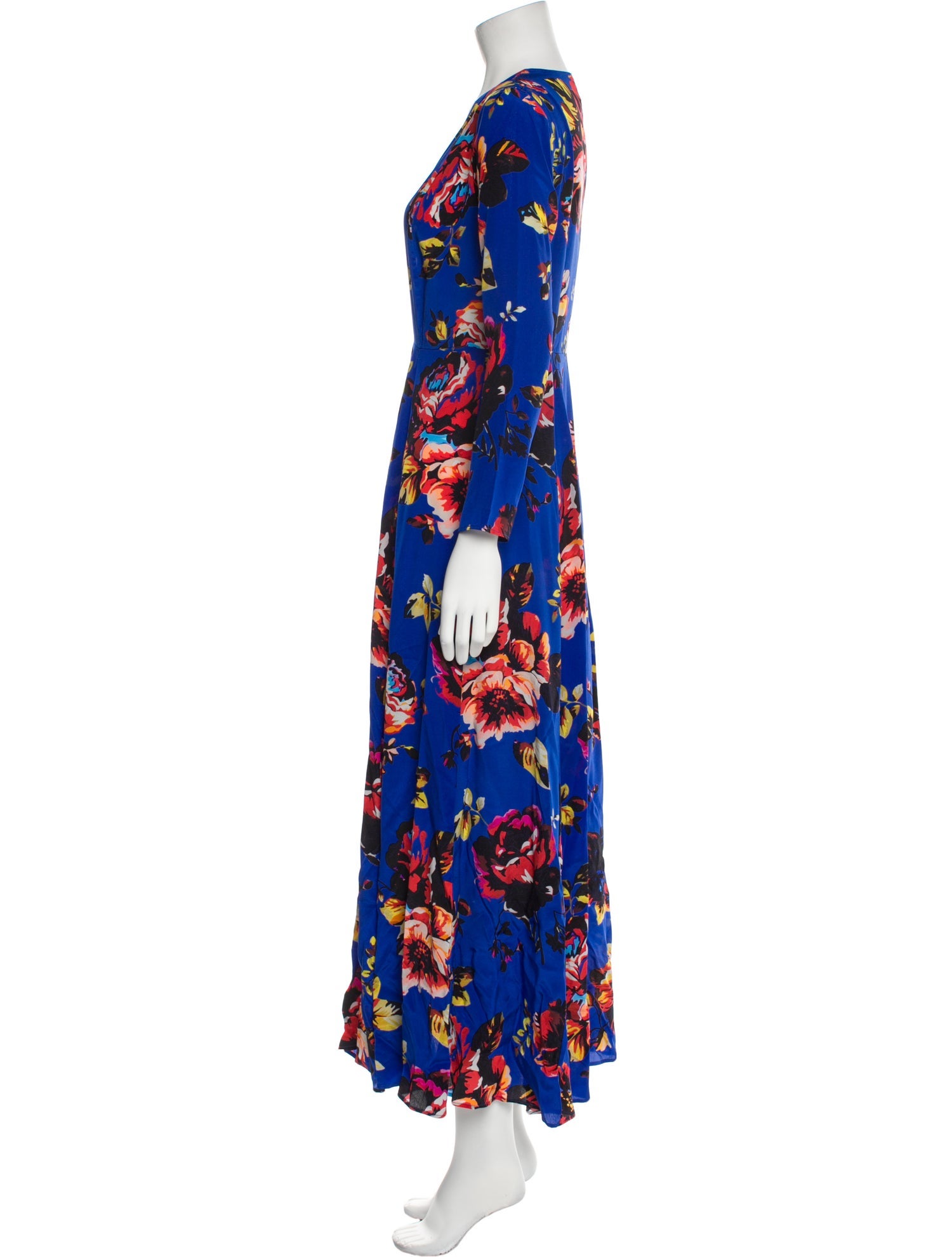 we are LEONE Silk Long Dress