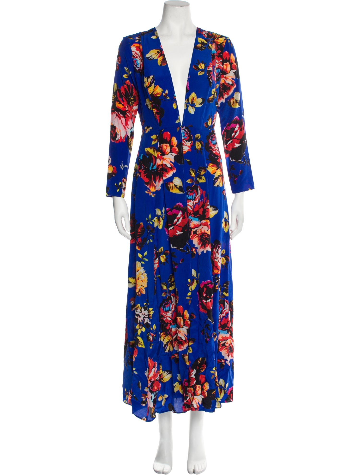 we are LEONE Silk Long Dress