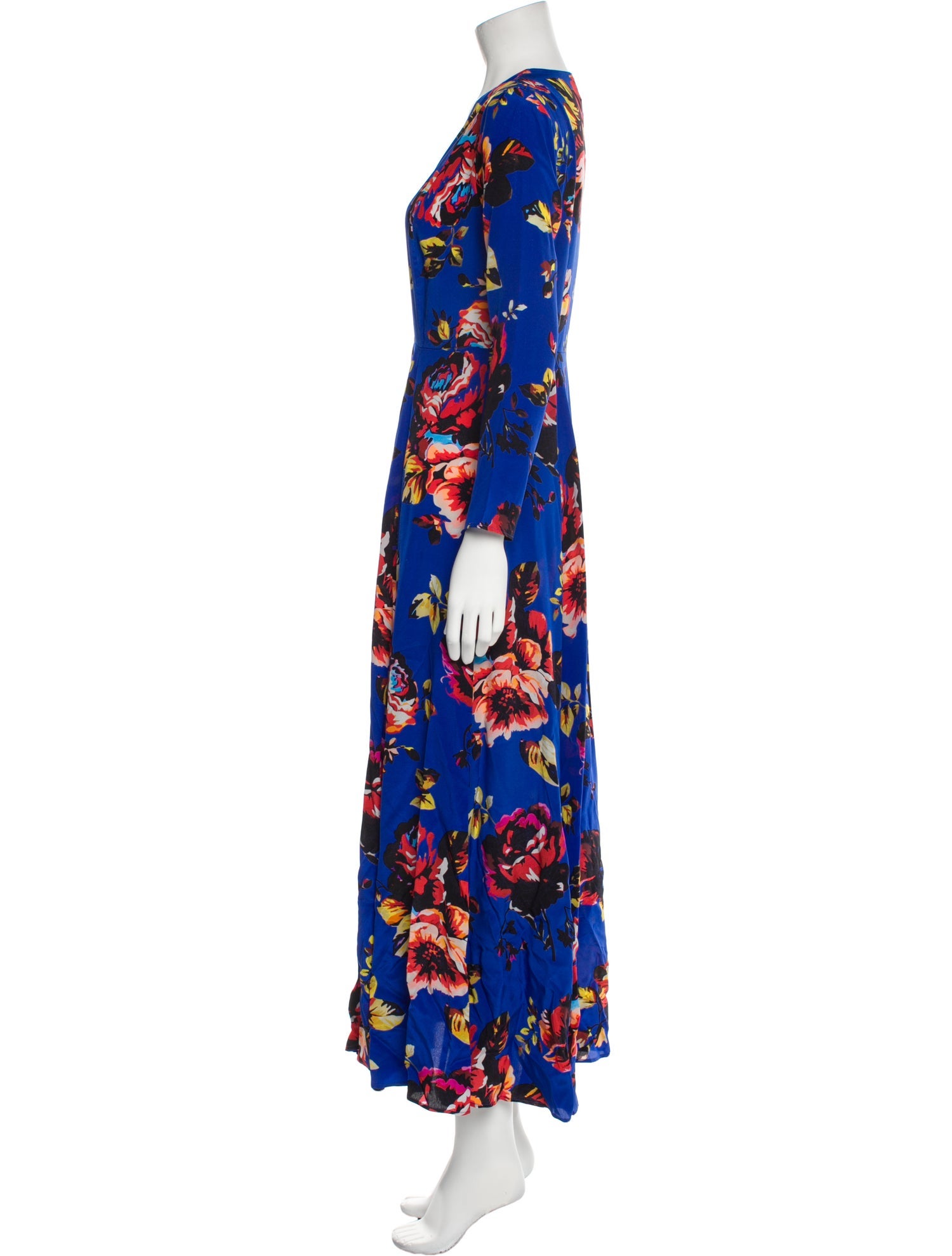we are LEONE Silk Long Dress