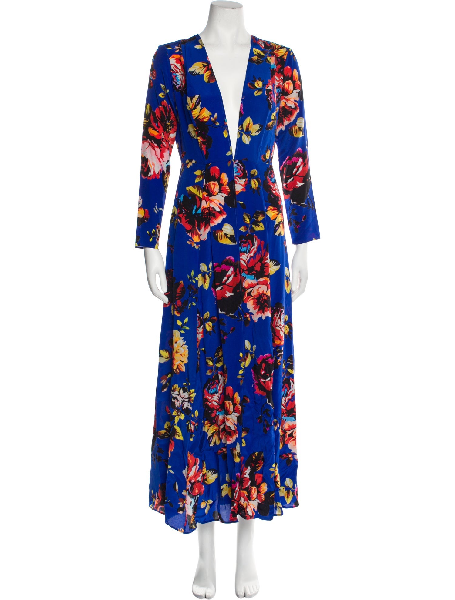 we are LEONE Silk Long Dress