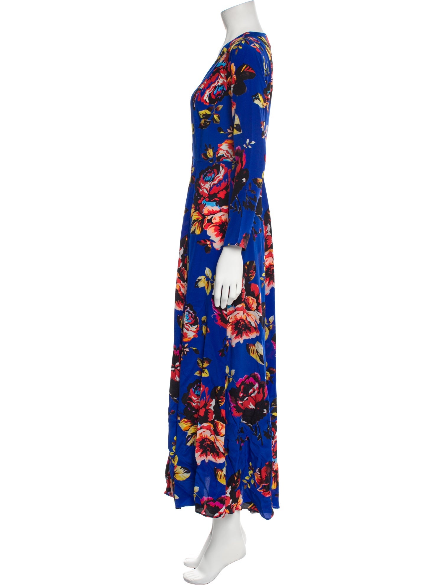 we are LEONE Silk Long Dress