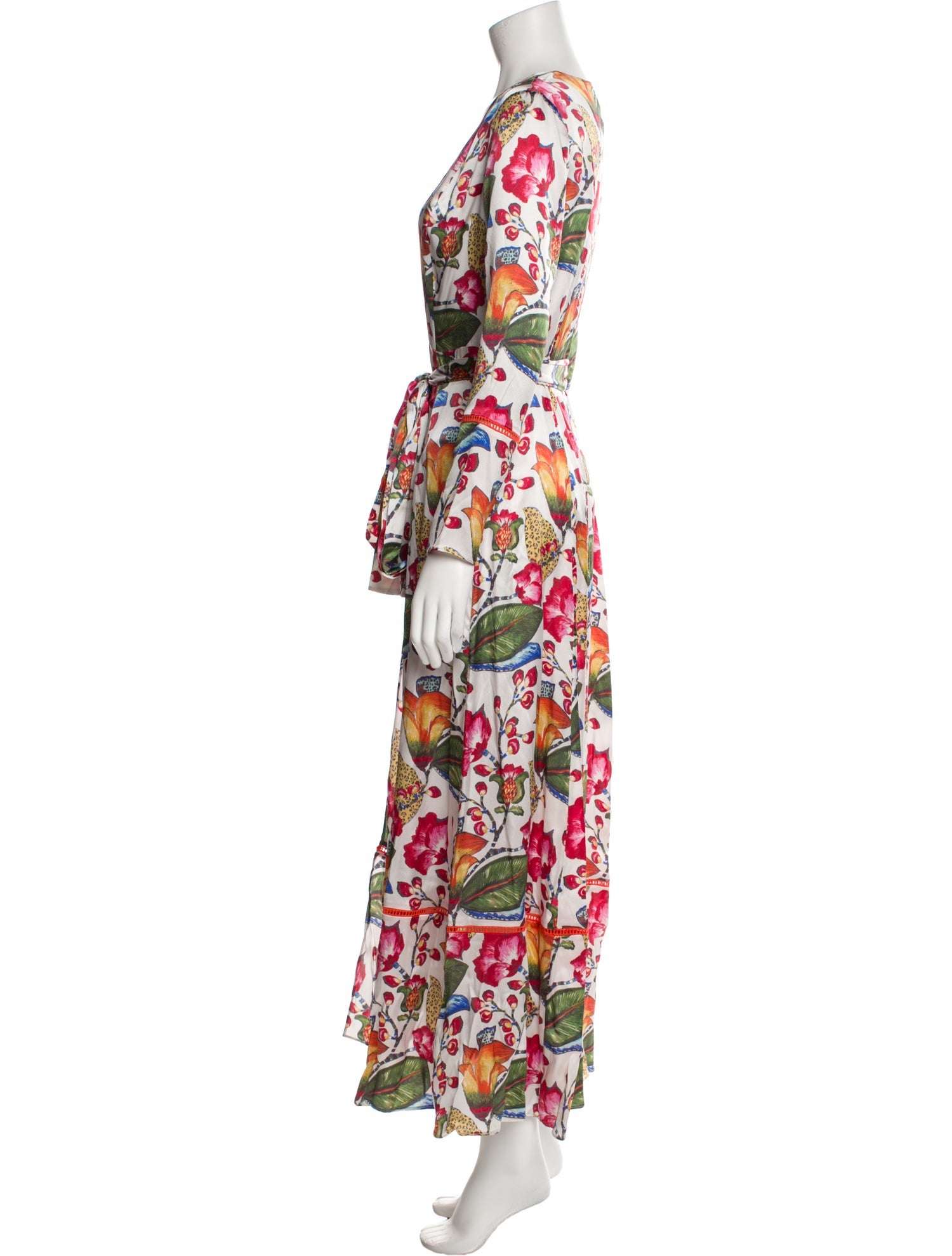 we are LEONE Silk Long Dress