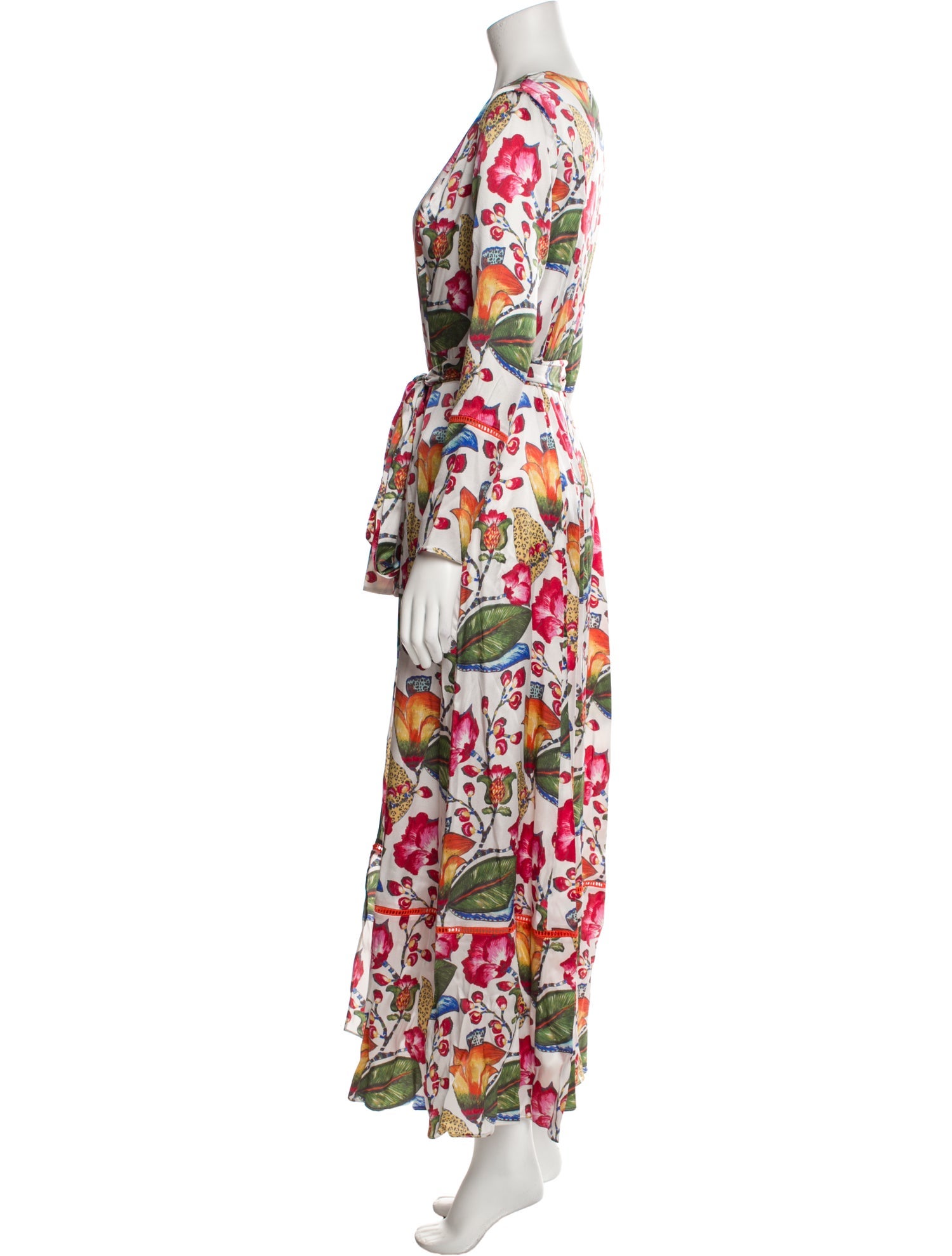 we are LEONE Silk Long Dress