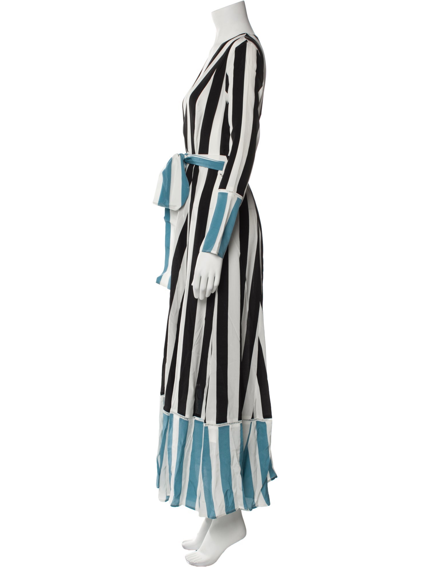 we are LEONE Silk Long Dress