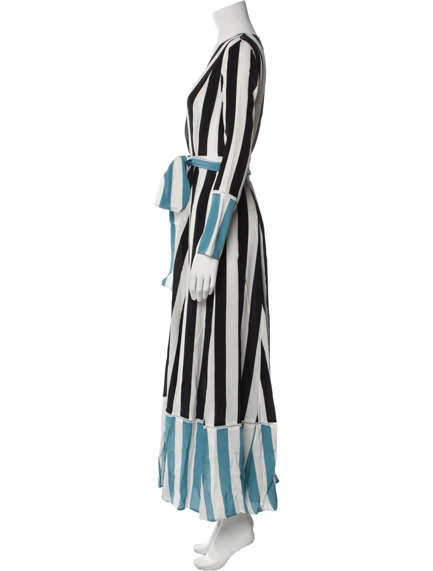 we are LEONE Silk Long Dress