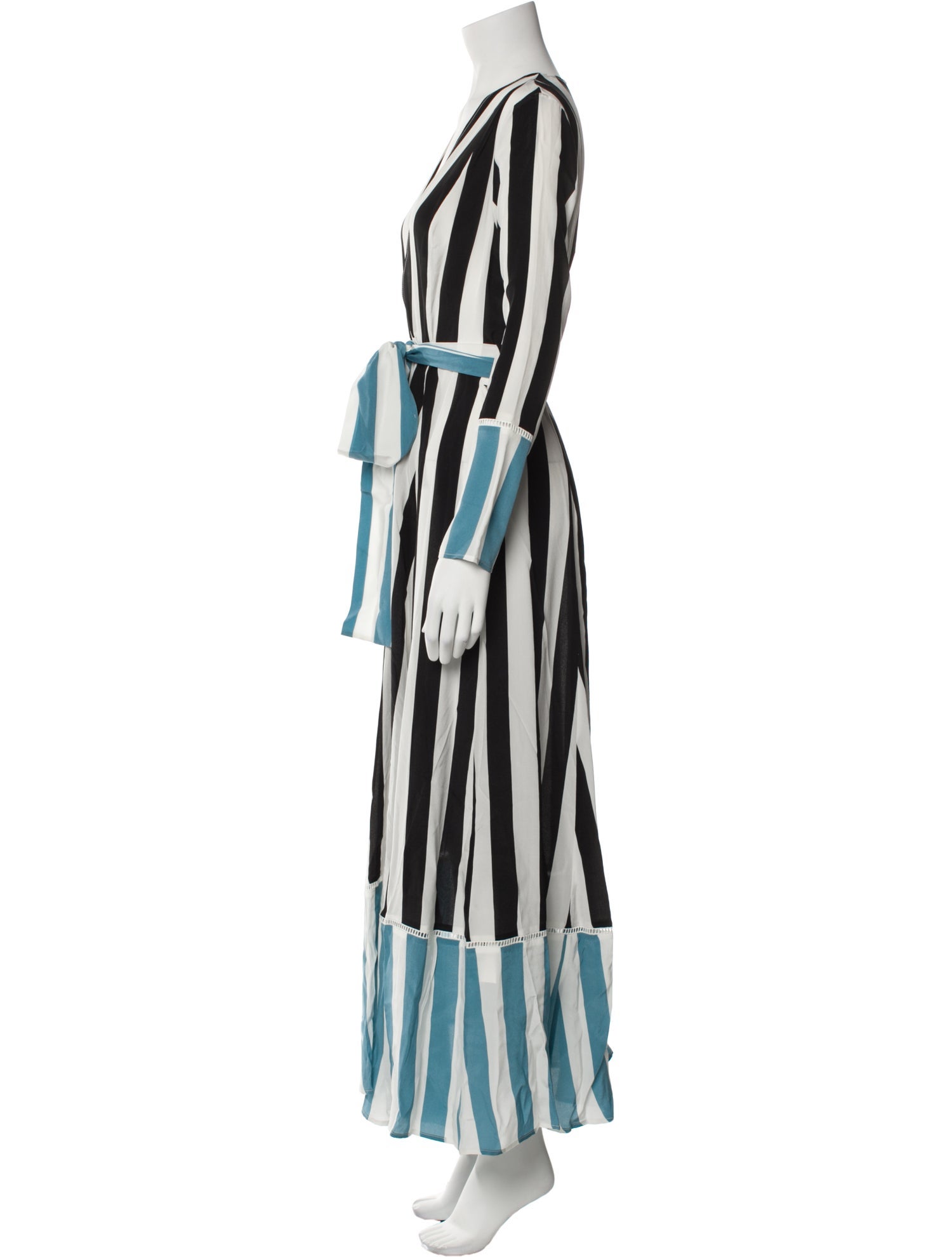 we are LEONE Silk Long Dress