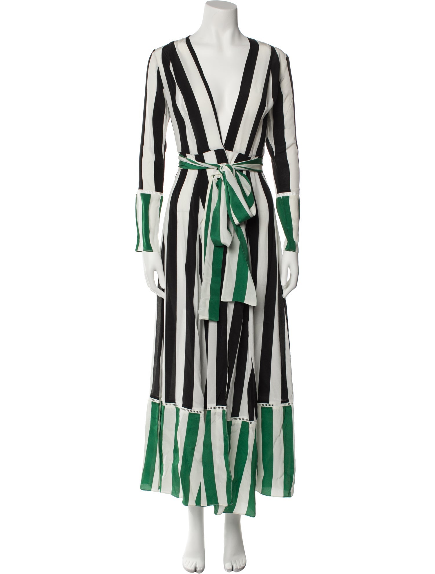 we are LEONE Silk Long Dress