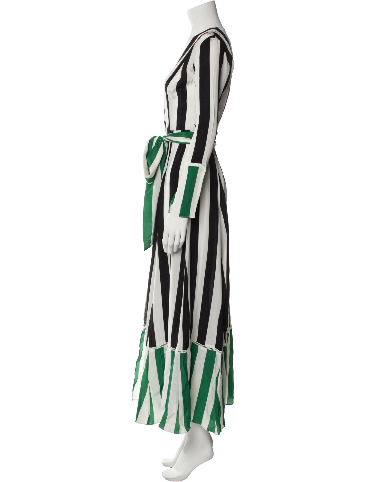 we are LEONE Silk Long Dress