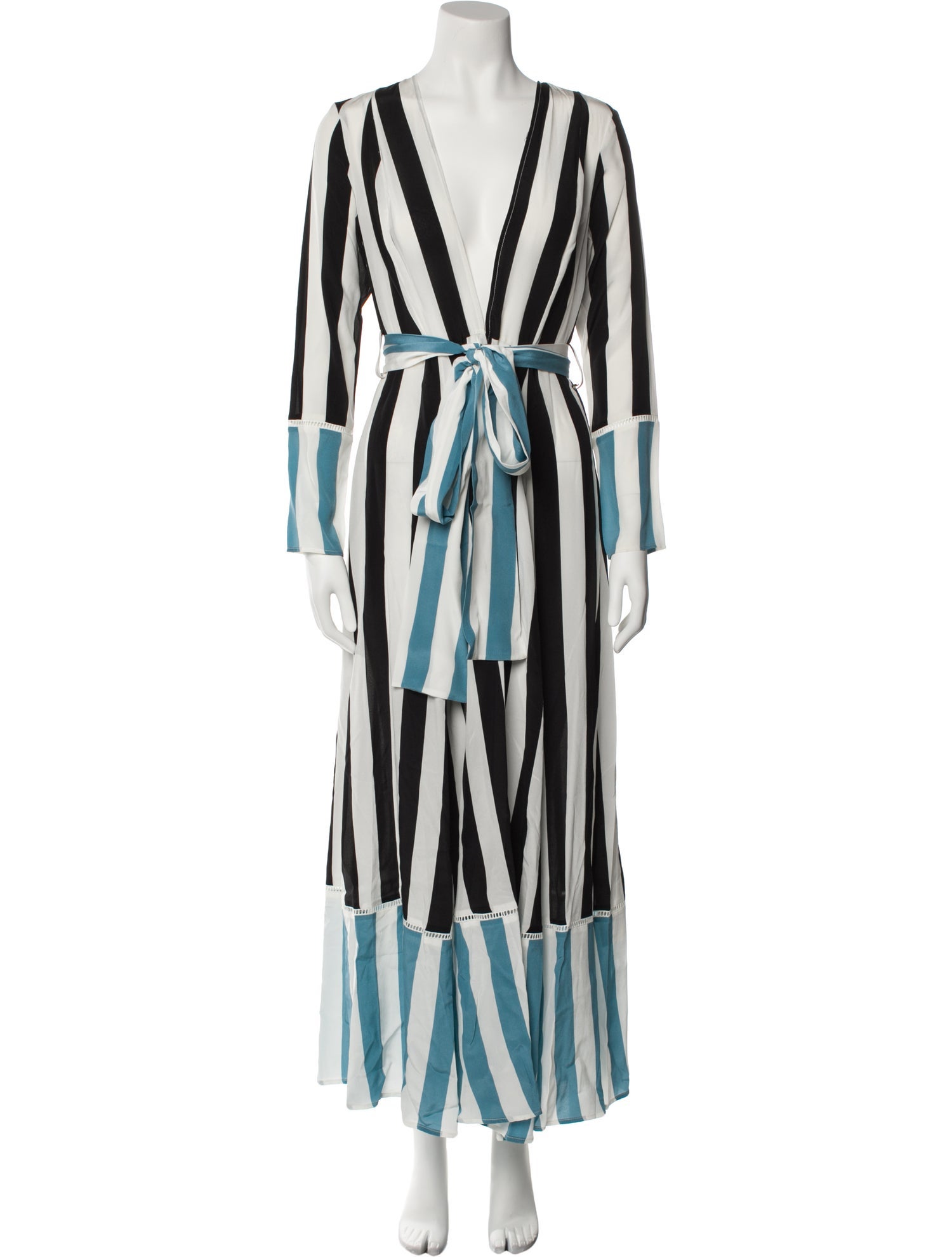 we are LEONE Silk Long Dress