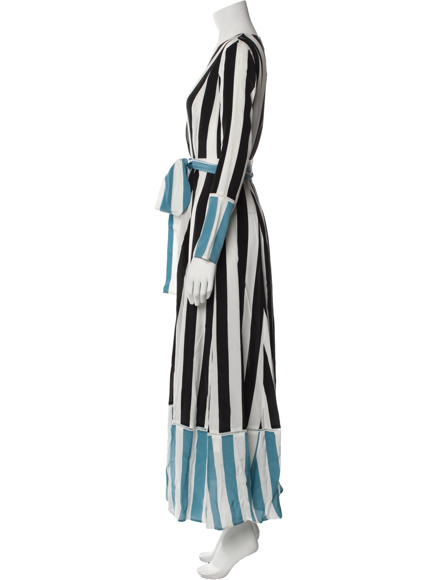 we are LEONE Silk Long Dress