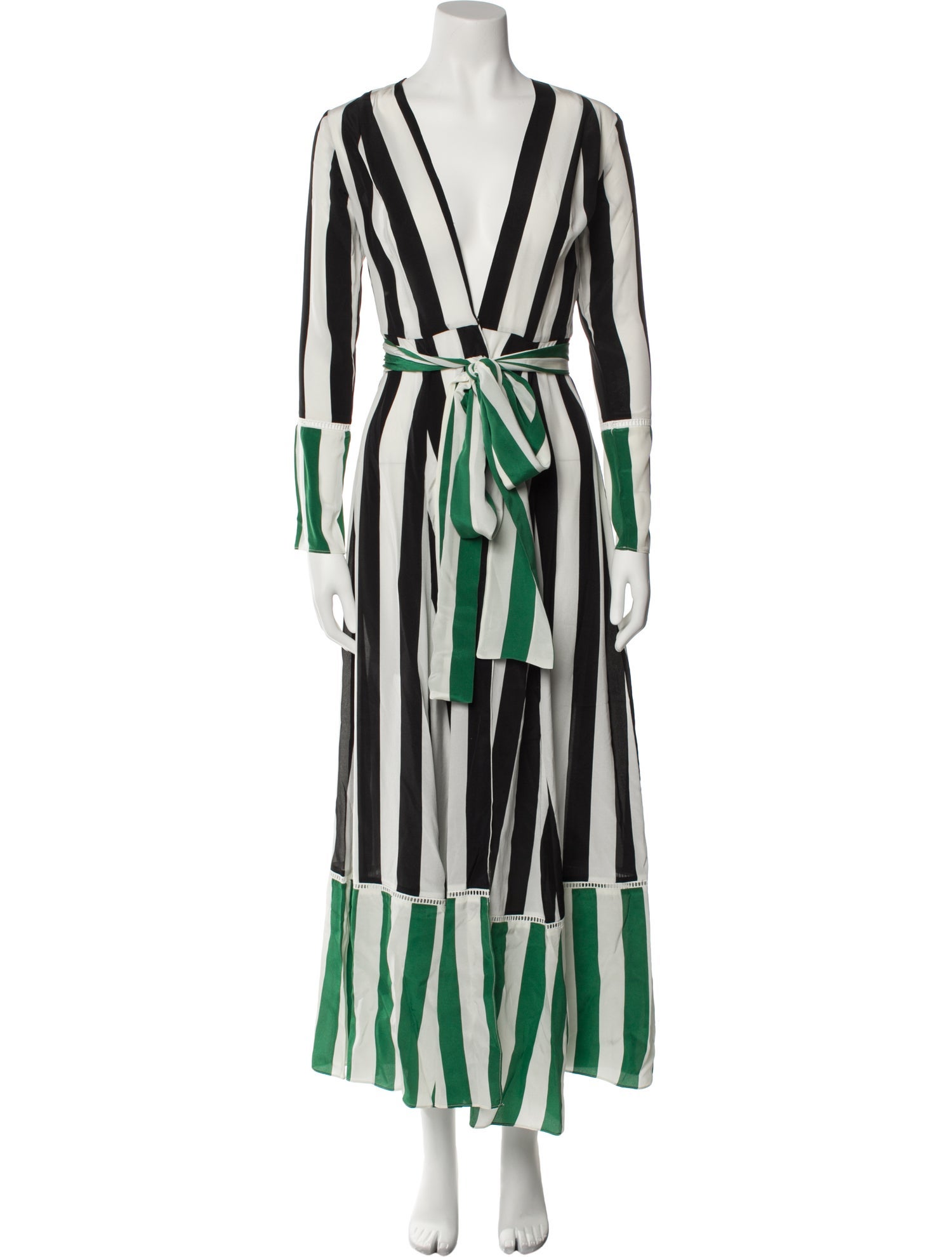 we are LEONE Silk Long Dress