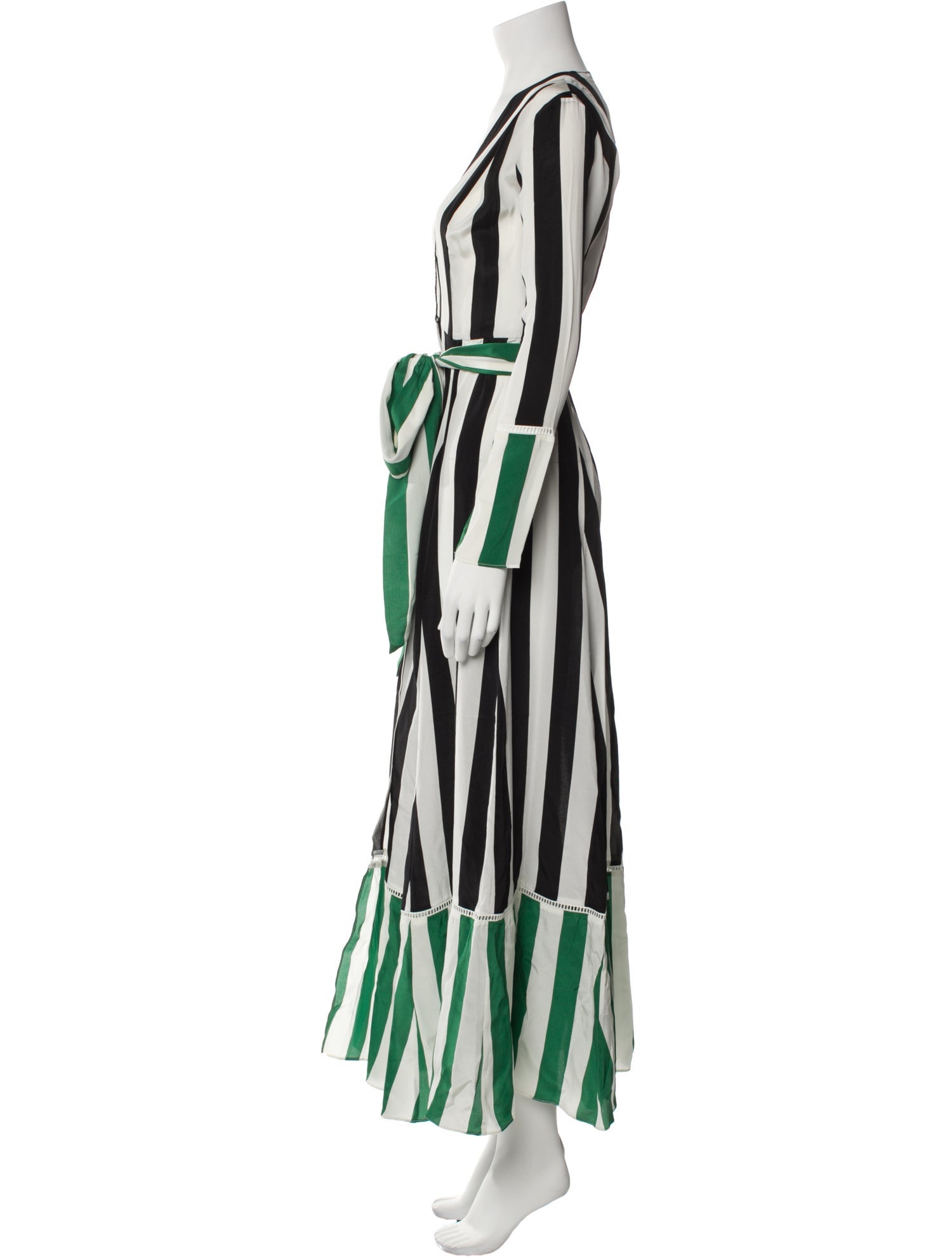 we are LEONE Silk Long Dress