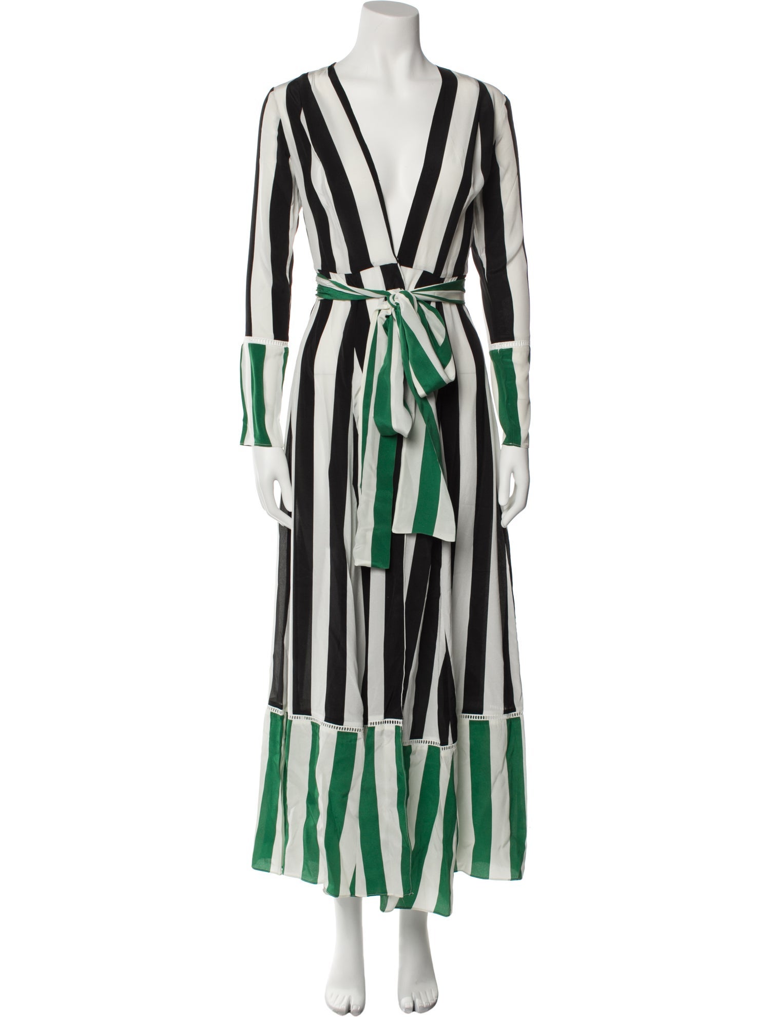 we are LEONE Silk Long Dress