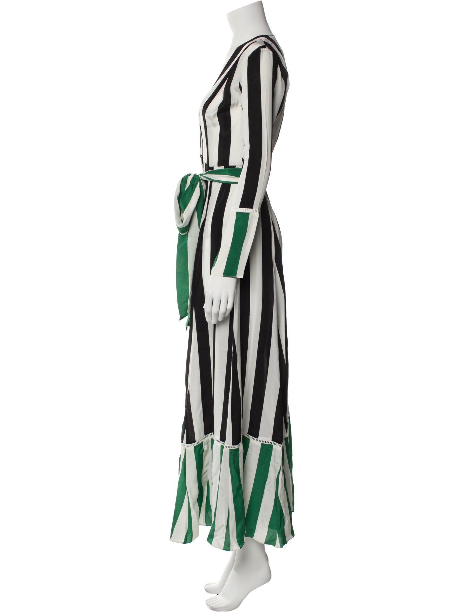we are LEONE Silk Long Dress