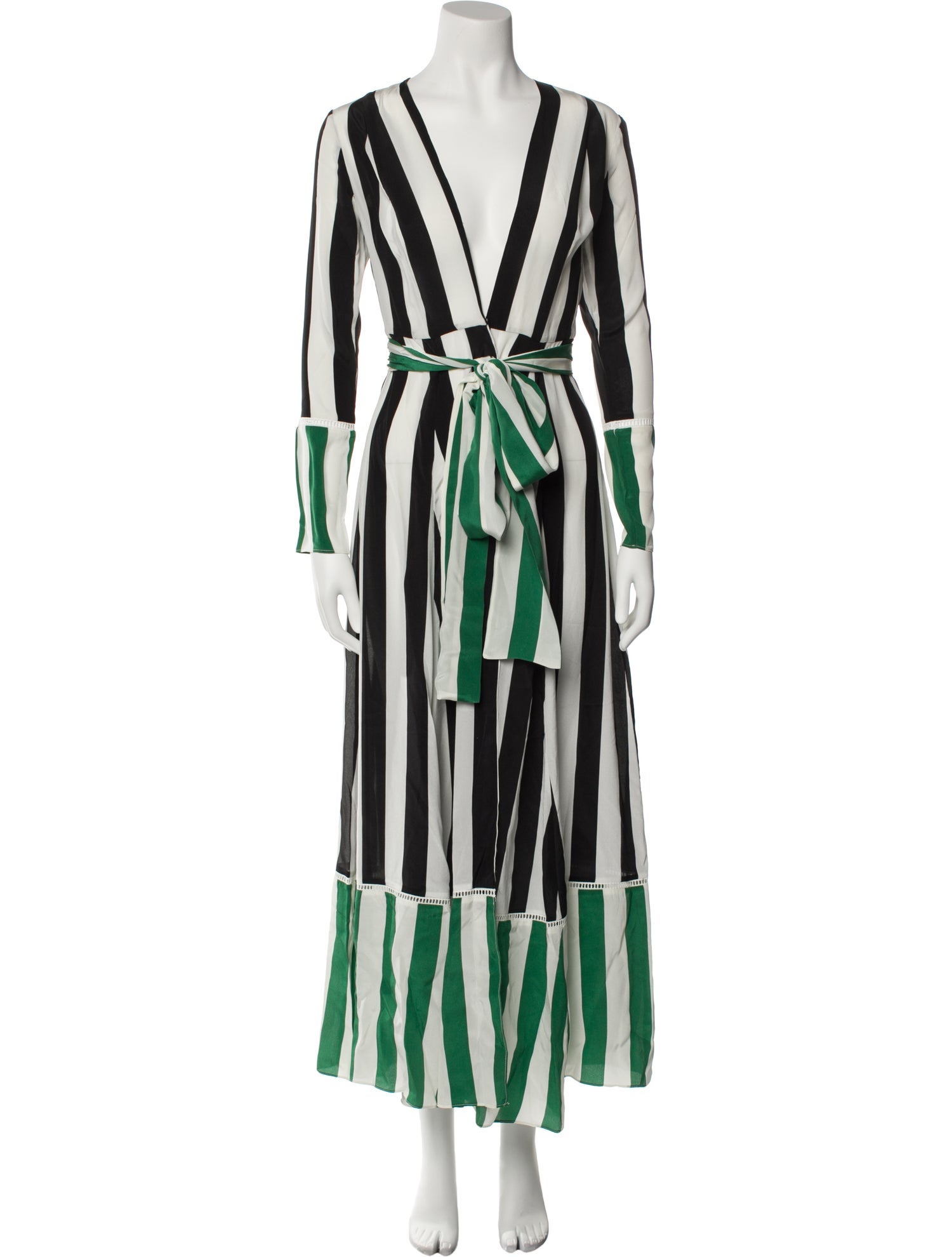 we are LEONE Silk Long Dress