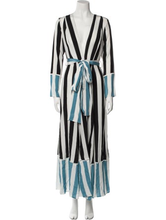 we are LEONE Silk Long Dress