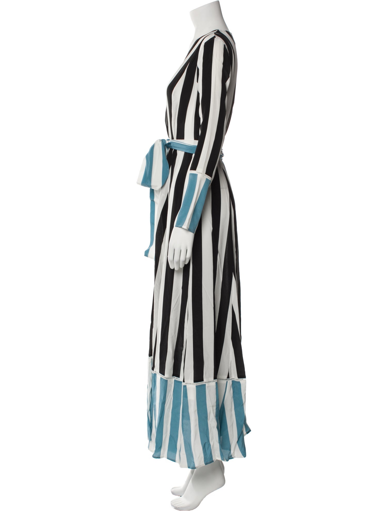 we are LEONE Silk Long Dress