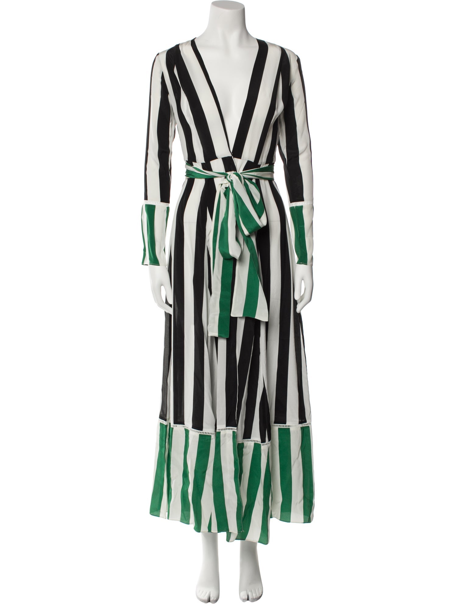 we are LEONE Silk Long Dress