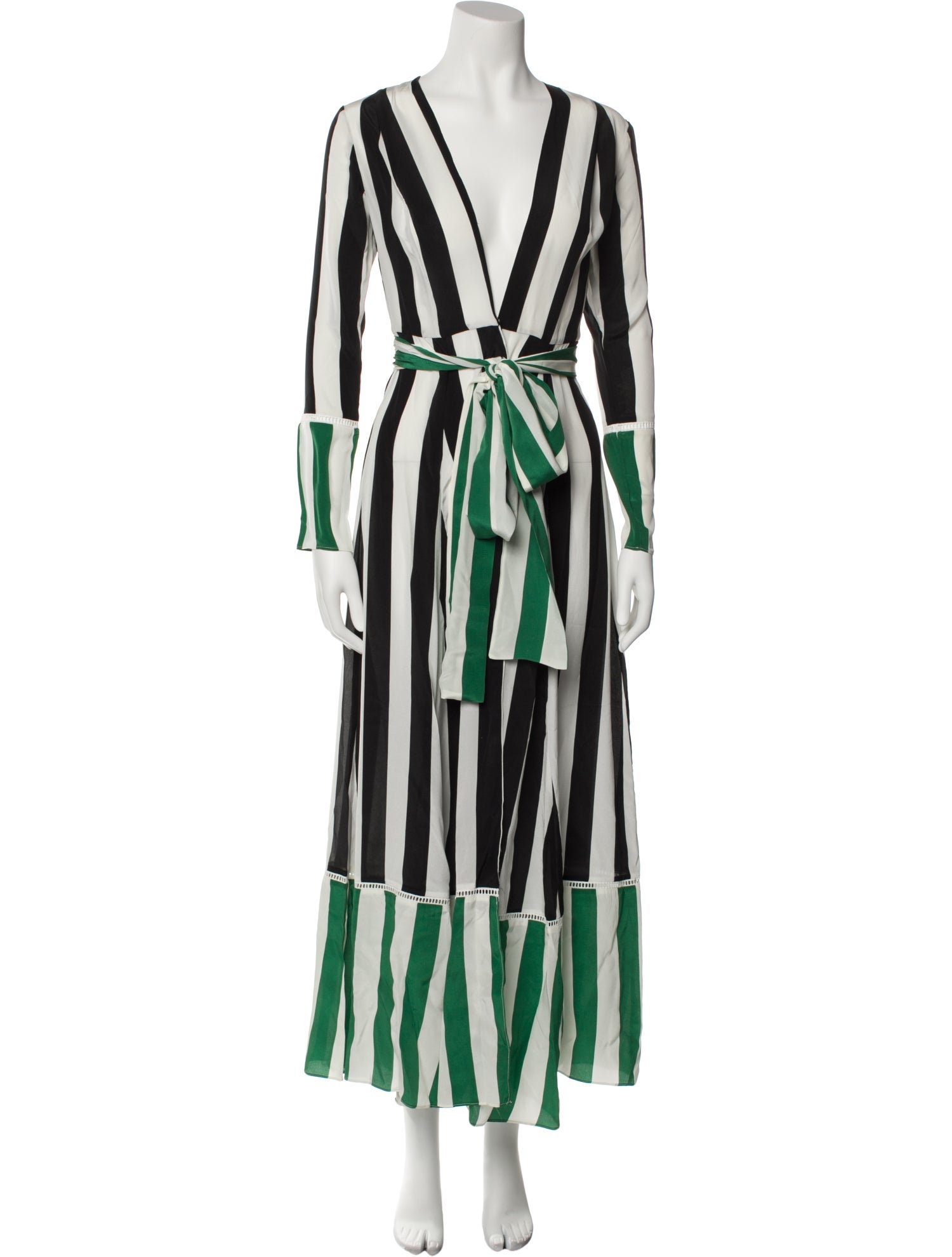 we are LEONE Silk Long Dress
