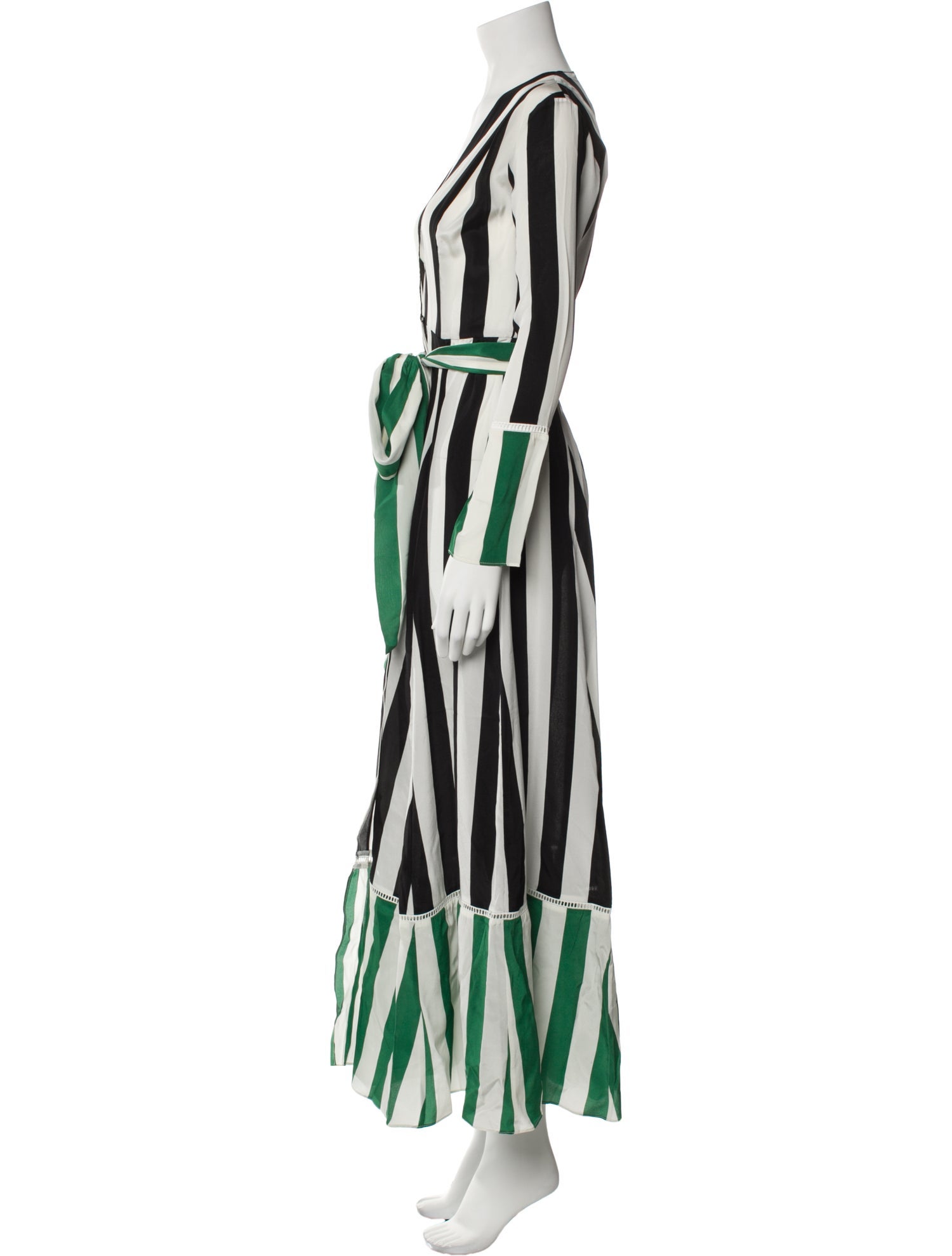we are LEONE Silk Long Dress
