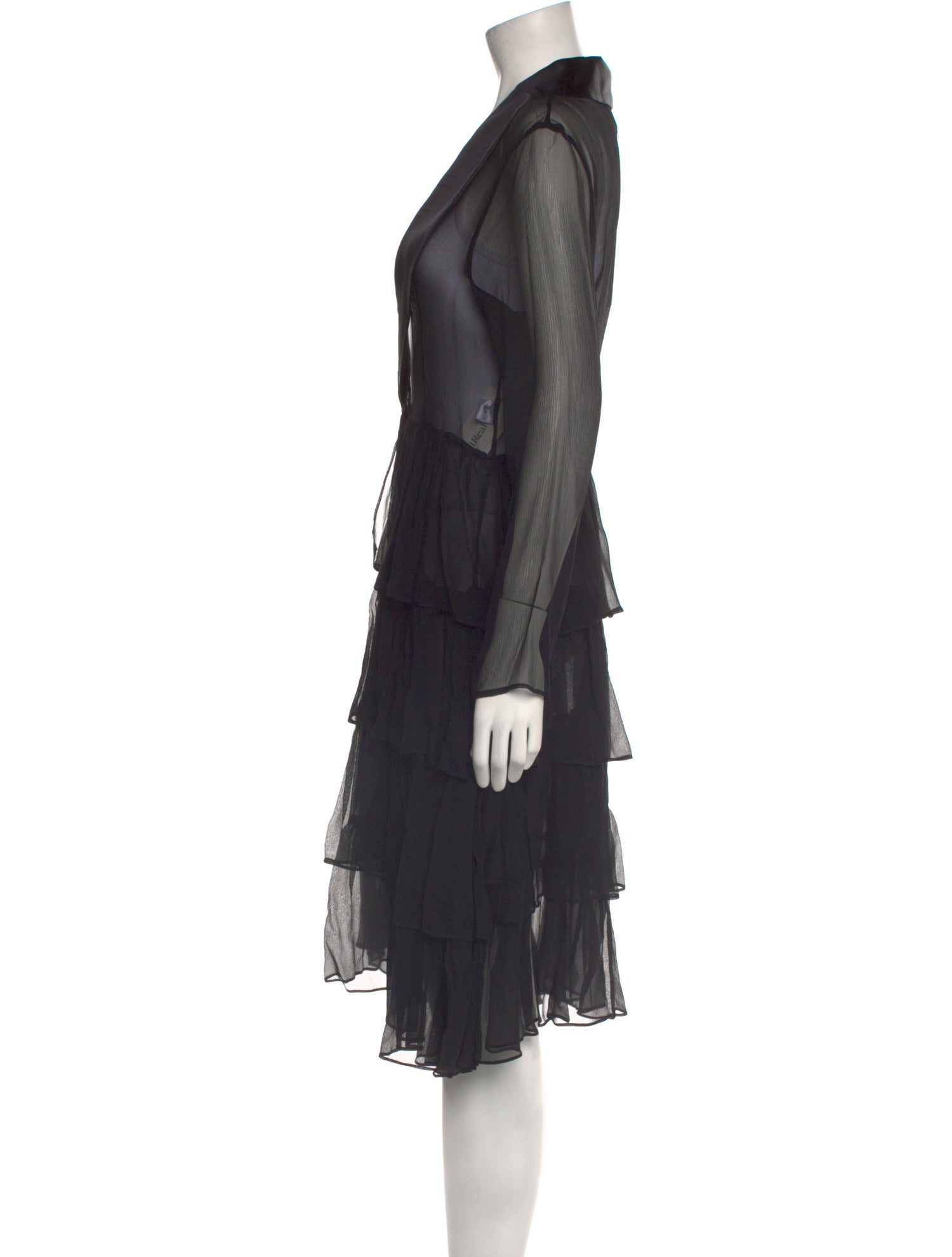 we are LEONE Silk Midi Length Dress w/ Tags