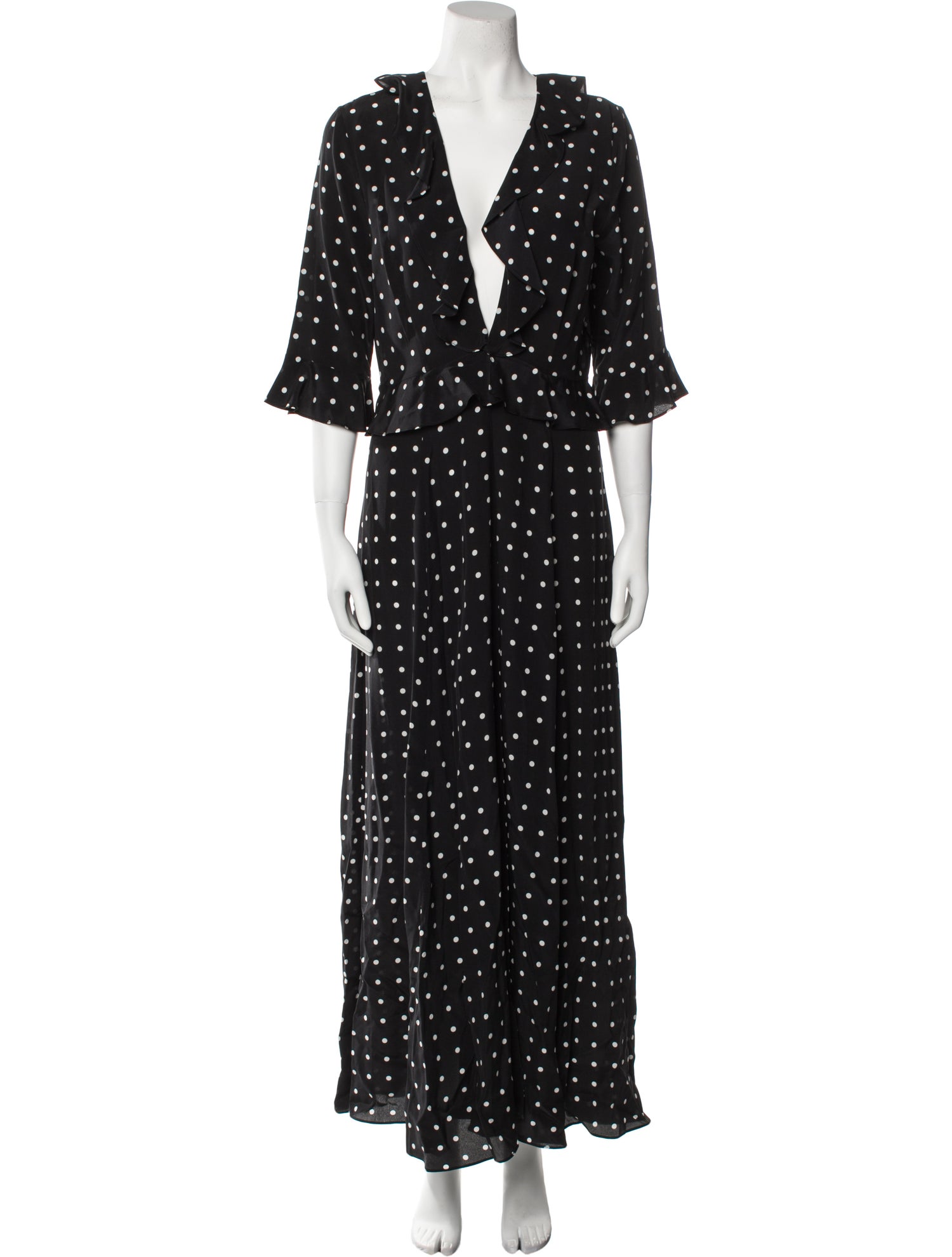 we are LEONE Silk Long Dress w/ Tags
