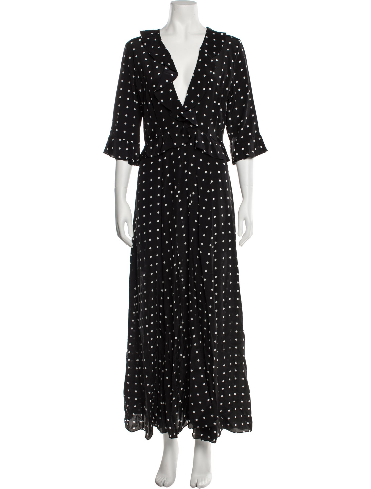 we are LEONE Silk Long Dress w/ Tags