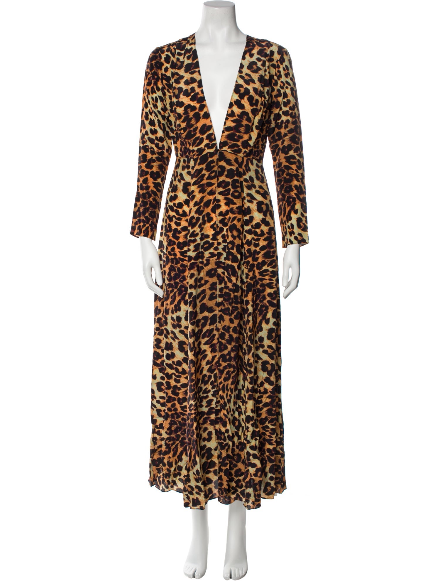 we are LEONE Silk Long Dress w/ Tags