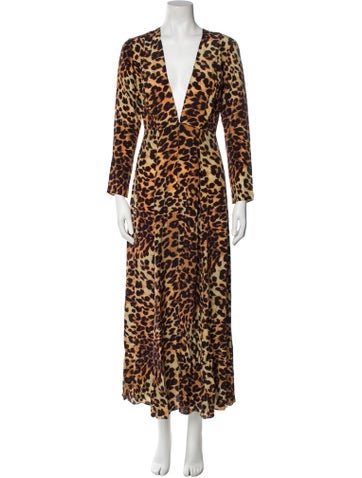 we are Leone Dresses Silk Long Dress XS