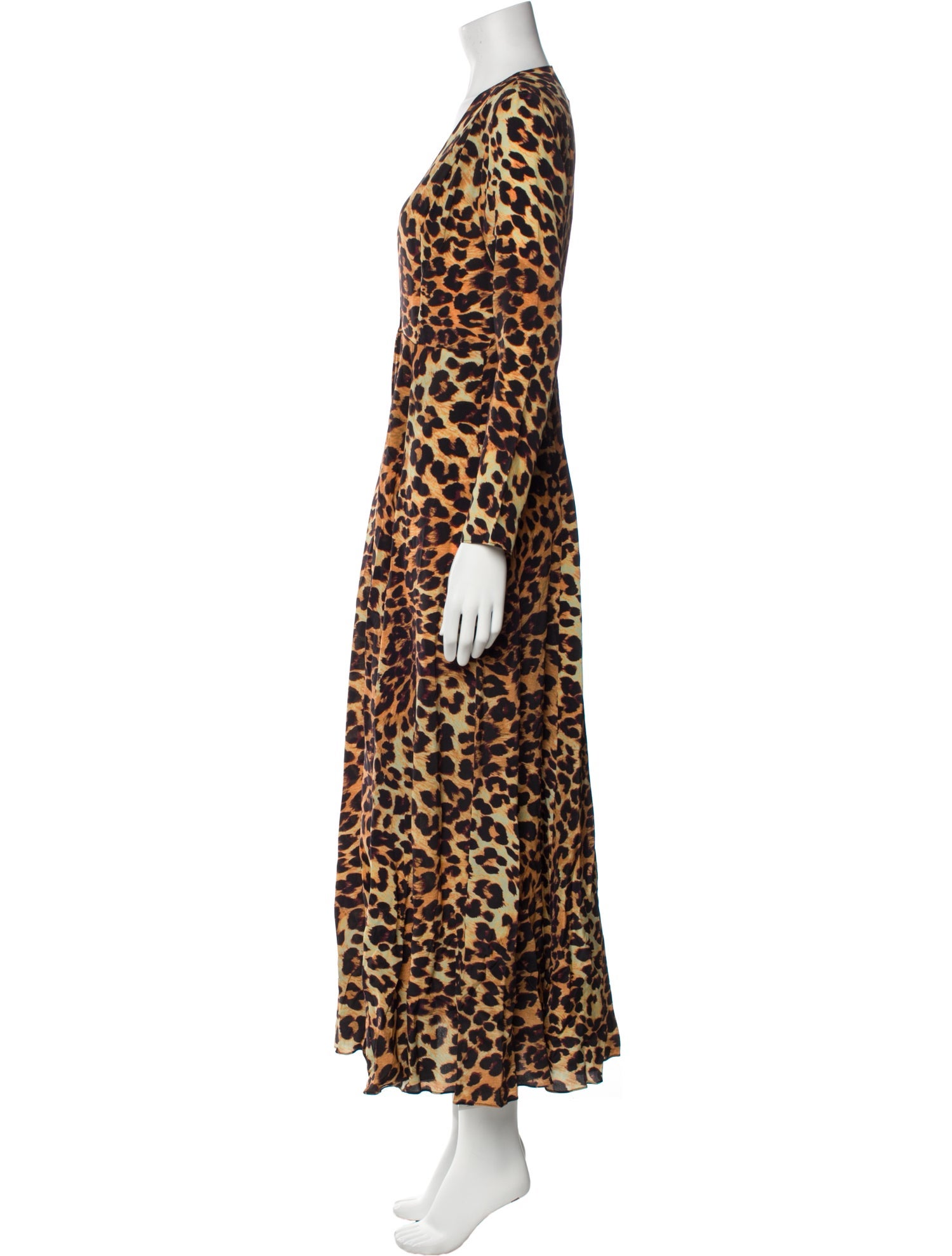 we are LEONE Silk Long Dress w/ Tags