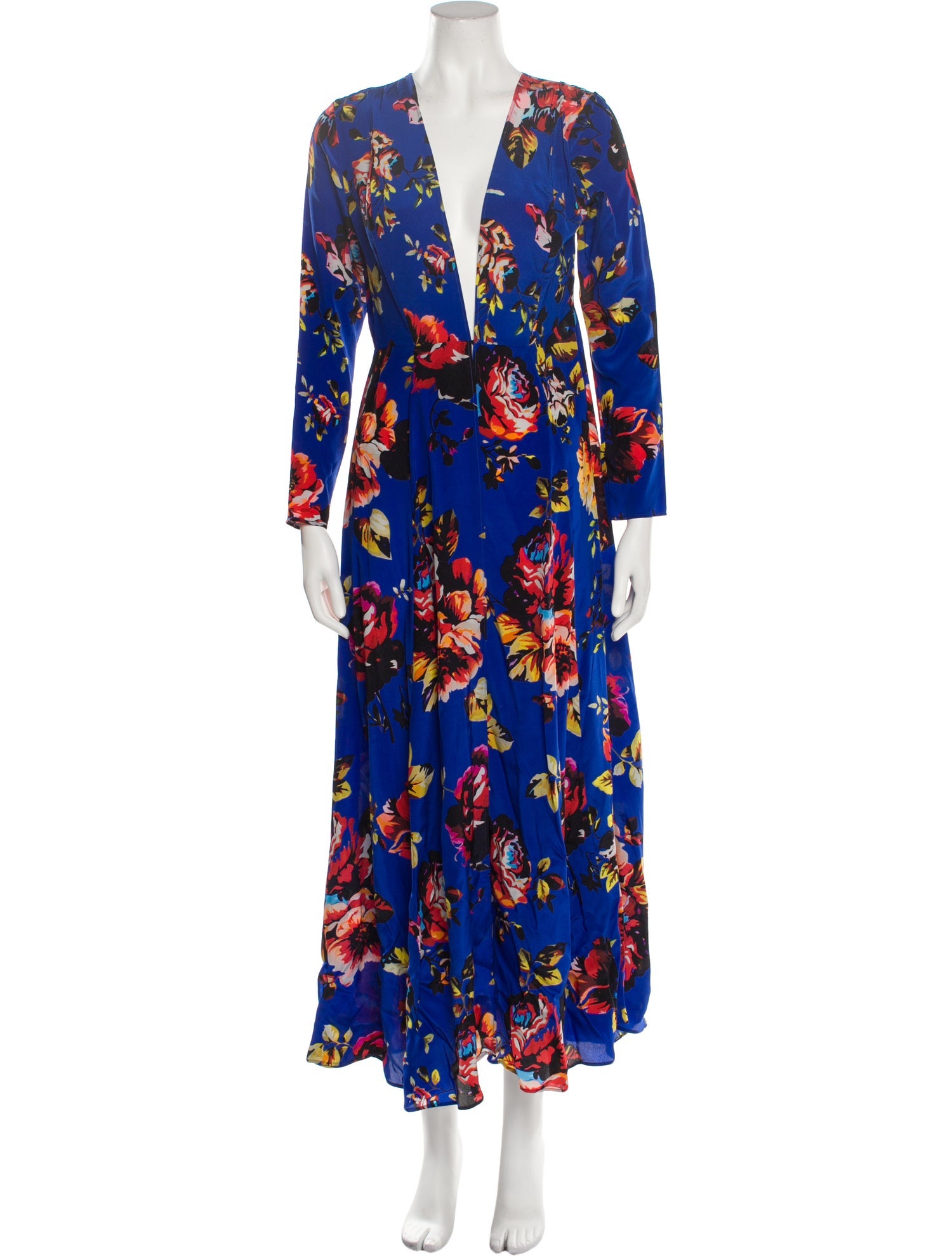 we are LEONE Silk Long Dress