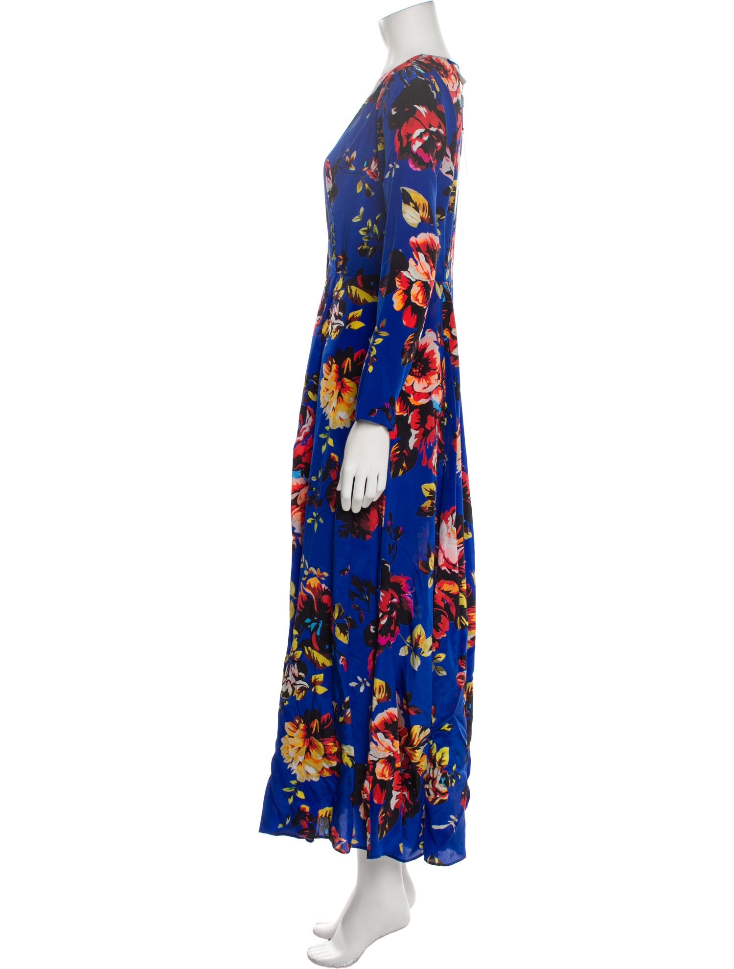 we are LEONE Silk Long Dress